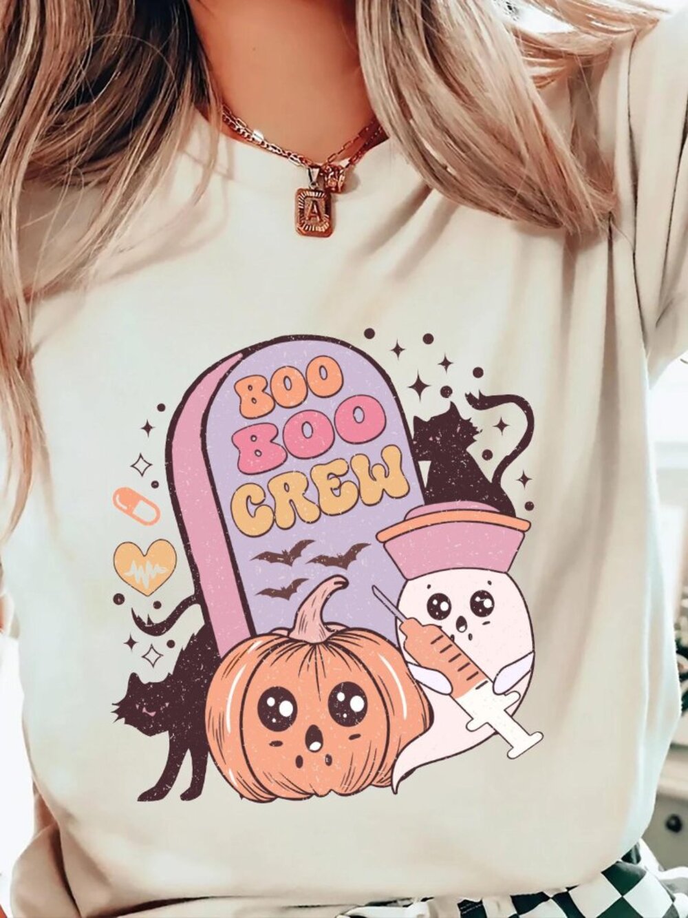 Boo Boo Crew Shirt, Halloween Nurse Shirt